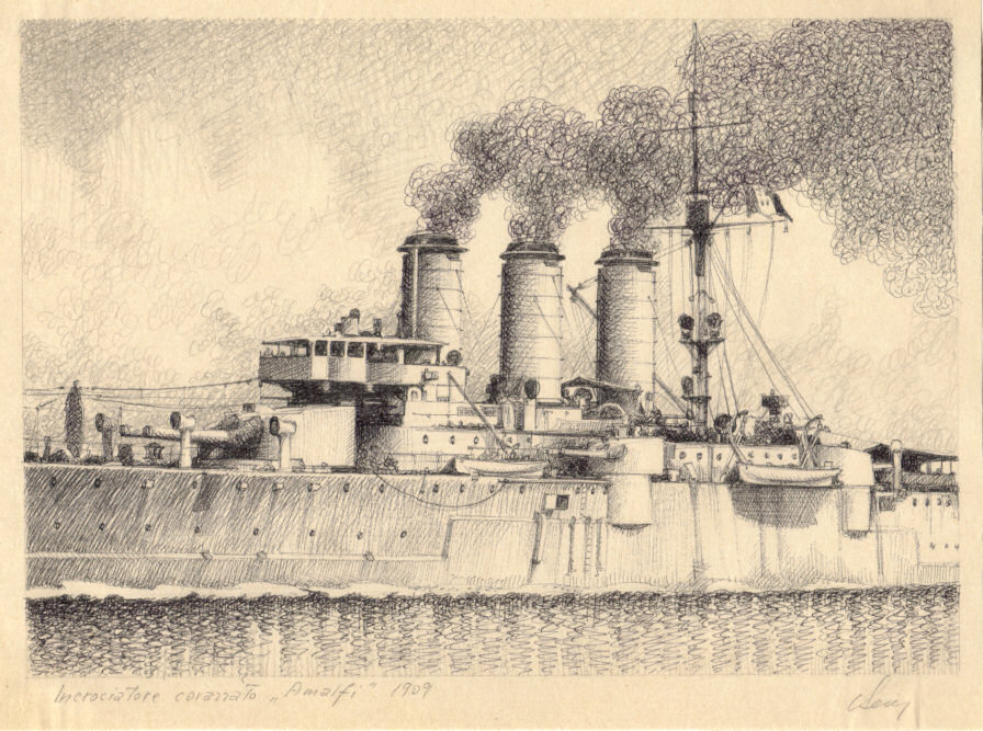 1909 - Incrociatore corazzato 'Amalfi'